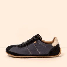 Barefoot baleríny ONDINA#N5935A WASHED NYLON BLACK/ONDINA