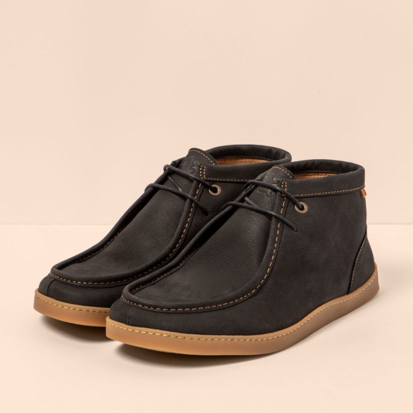 Barefoot kotníkové boty#N5917 PLEASANT BLACK/ ORIGEN