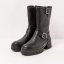 Kozačky na podpadku#1397 NAPPA BLACK /YORK