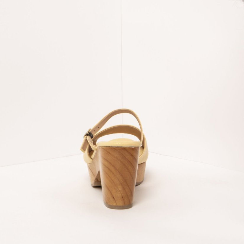 Designové dámské pantofle#S3273 NAPPA SUN LIGHT/ ST.LAURENT SANDAL