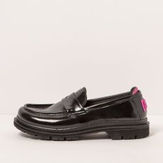 Unisex mokasíny BIRMINGHAM#1902 NAPPA SHINNY BLACK/ BIRMINGHAM
