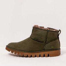 Zateplené kotníčkové boty#1597 NOBUCK KAKI/ ONTARIO