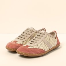 Klasické tenisky EL VIAJERO#N5293 MULTI MATERIAL CREAM-FRAMBUESA/ EL VIAJERO Klasické tenisky EL VIAJERO#N5293 MULTI MATERIAL CREAM-FRAMBUESA/ EL VIAJERO