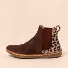 Dámské kotníkové boty#N5310P PLEASANT-WULF LEOPARDO/ CORAL