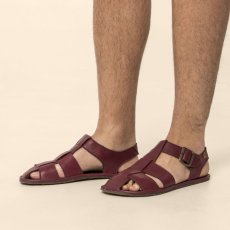 Sandály barefoot#N5681 SOFT NAPPA BURDEOS/ BARE SANDALS Sandály barefoot#N5681 SOFT NAPPA BURDEOS/ BARE SANDALS