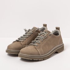 Unisex šněrovací polobotky BIRMINGHAM#1897 NOBUCK TAUPE/ BIRMINGHAM