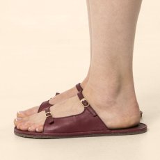 Dámské barefoot pantofle BARE#N5684 SOFT NAPPA BURDEOS/ BARE SANDALS Dámské barefoot pantofle BARE#N5684 SOFT NAPPA BURDEOS/ BARE SANDALS