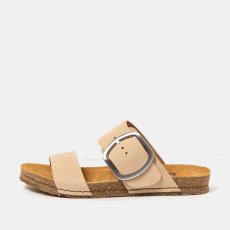 Dámské sandály#0175 NOBUCK CREAM/ CRETA