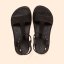 Barefoot sandály SATYA#N5686 NOBUCK BLACK/SATYA
