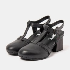 Dámské sandály na podpatku I WISH#1874 ROMA BLACK / I WISH
