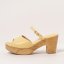 Designové dámské pantofle#S3273 NAPPA SUN LIGHT/ ST.LAURENT SANDAL