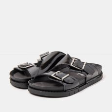 Unisex pantofle KASSEL#2020 NAPPA SHINNY BLACK/ KASSEL