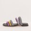 Designové pantoflíčky#S3157 ANTE MULTI GRIS/ VALVIN