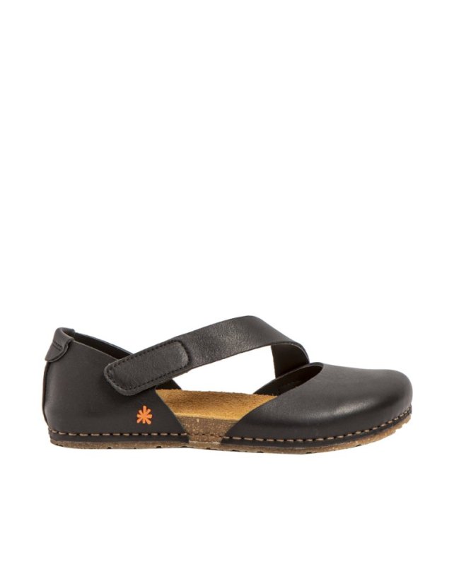 Dámské sandály#0384 NAPPA BLACK/ CRETA