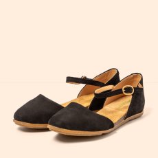 Dámské elegantní sandály STELLA#ND54 NOBUCK BLACK/STELLA