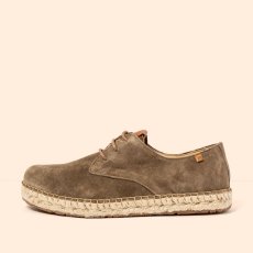 Semišové polobotky espadrilky#N678 SILK SUEDE LAND / CAMPOS Semišové polobotky espadrilky#N678 SILK SUEDE LAND / CAMPOS