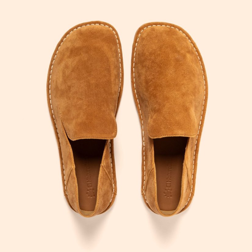 Barefoot mokasíny CRISOL#N5976 SILK SUEDE TOFFEE/ CRISOL