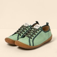 Dámské veganské sneakery#N5738T RECYCLED COTTON BRAZIL/PAWIKAN
