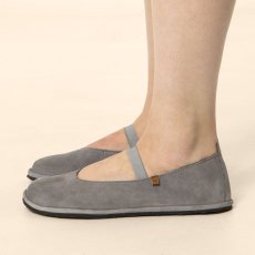 Barefoot baleríny BARE#N5670 NOBUCK LAVADO DENIM/ BARE