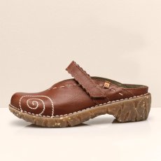 Dámské pantofle dřeváky#NG96 NATURAL GRAIN WOOD / YGGDRASIL