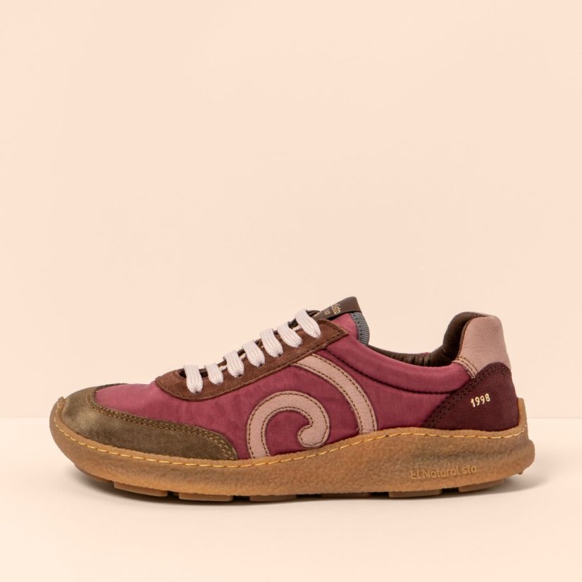 Barefoot sneakery OROEL#N5435A MULTI MATERIAL WINE/OROEL