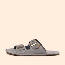 Barefoot pantofle BARE#N5682 NOBUCK LAVADO DENIM/ BARE SANDALS Barefoot pantofle BARE#N5682 NOBUCK LAVADO DENIM/ BARE SANDALS