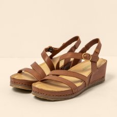 Dámské sandály na podpatku#N5855 SOFT NAPPA CUERO / PICUAL