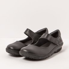 Baleríny Mary Jane#1420 NAPPA BLACK/ ANTIBES
