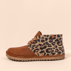 Barefootové kotníčkové boty#N5374P WULF LEOPARDO / TRIBU