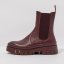 Chelsea boty#1954 NAPPA BURDEOS/AMBERES