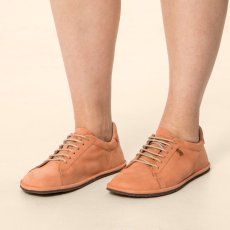 Barefoot polobotky BARE#N5671 NOBUCK LAVADO SALMON/ BARE