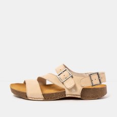 Kožené sandály#0999 NOBUCK CREAM / I BREATHE