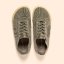 Barefoot plátěné tenisky TEKO#N5953 WASHED COTTON KAKI/TEKO