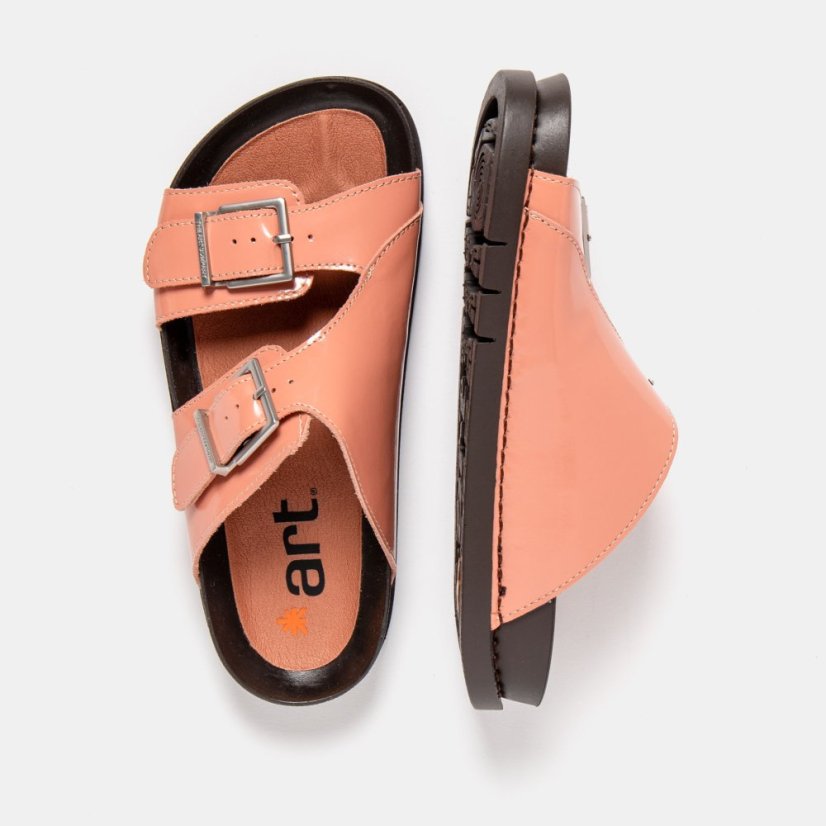Unisex pantofle KASSEL#2020 NAPPA SHINNY FLAMINGO/ KASSEL