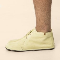 Barefoot kotníkové boty BARE#N5672 SILK SUEDE LIME/ BARE