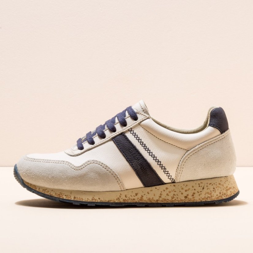 Klasické tenisky Sea Project#NSP02 MULTI LEATHER WHITE-OCEAN/ SEA PROJECT