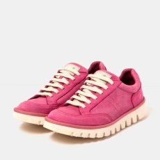 Kožené polobotky#1595 NOBUCK PINK/ONTARIO