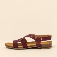 Elegantní dámské sandály PANGLAO#N5819 SOFT NAPPA-SILK BURDEOS /PANGLAO