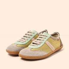 Klasické tenisky EL VIAJERO#N5293 MULTI MATERIAL OLIVE-MENTA/ EL VIAJERO Klasické tenisky EL VIAJERO#N5293 MULTI MATERIAL OLIVE-MENTA/ EL VIAJERO