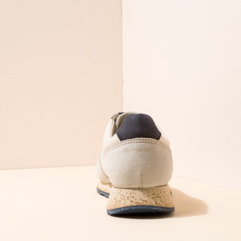 Klasické tenisky Sea Project#NSP02 MULTI LEATHER WHITE-OCEAN/ SEA PROJECT
