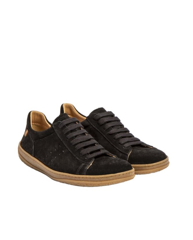 Semišové pánské polobotky AMAZONAS#N5395 SILK SUEDE BLACK /AMAZONAS