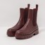 Chelsea boty#1954 NAPPA BURDEOS/AMBERES
