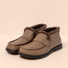Vyšší polobotky#N5878S SOFT NAPPA PLUME / ARENISCA