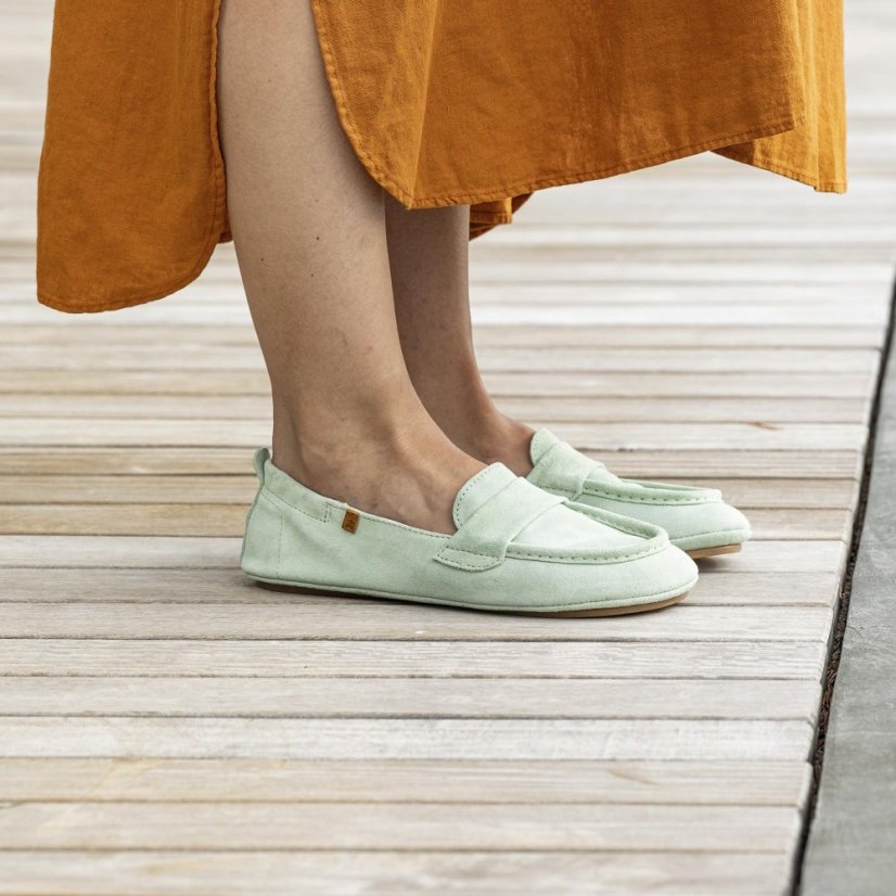 Barefoot mokasíny sandály ESSENCE#N5822S SILK SUEDE CANDY/ ESSENCE