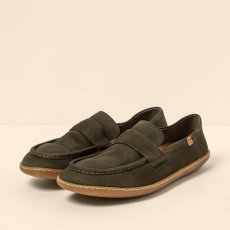 Kožené mokasíny EL VIAJERO#N5294 NOBUCK LAVADO KAKI/EL VIAJERO Kožené mokasíny EL VIAJERO#N5294 NOBUCK LAVADO KAKI/EL VIAJERO