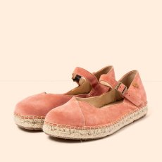 Espadrilky Mary Jane#N679 SILK SUEDE FRAMBUESA / CAMPOS