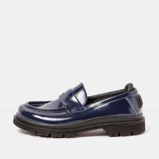 Unisex mokasíny BIRMINGHAM#1902 NAPPA SHINNY NAVY/BIRMINGHAM