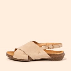 Dámské pantofle WAKATAUA#N5558 NOBUCK CREAM/ WAKATAUA