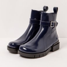 Kotníčkové boty#1837 NAPPA SHINNY NAVY/OXFORD