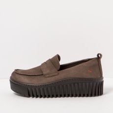 Dámské mokasíny#1530 NOBUCK BROWN/BRIGHTON